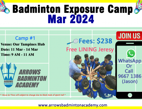 March Holiday Badminton Camp (NEWLY ADDED) 2024